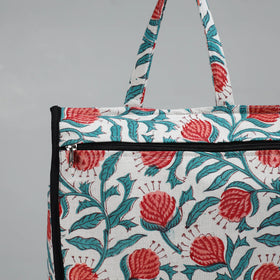 Multicolor Handcrafted Cotton Shopping Bag 13