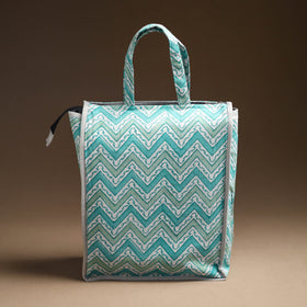 Multicolor Handcrafted Cotton Shopping Bag 17