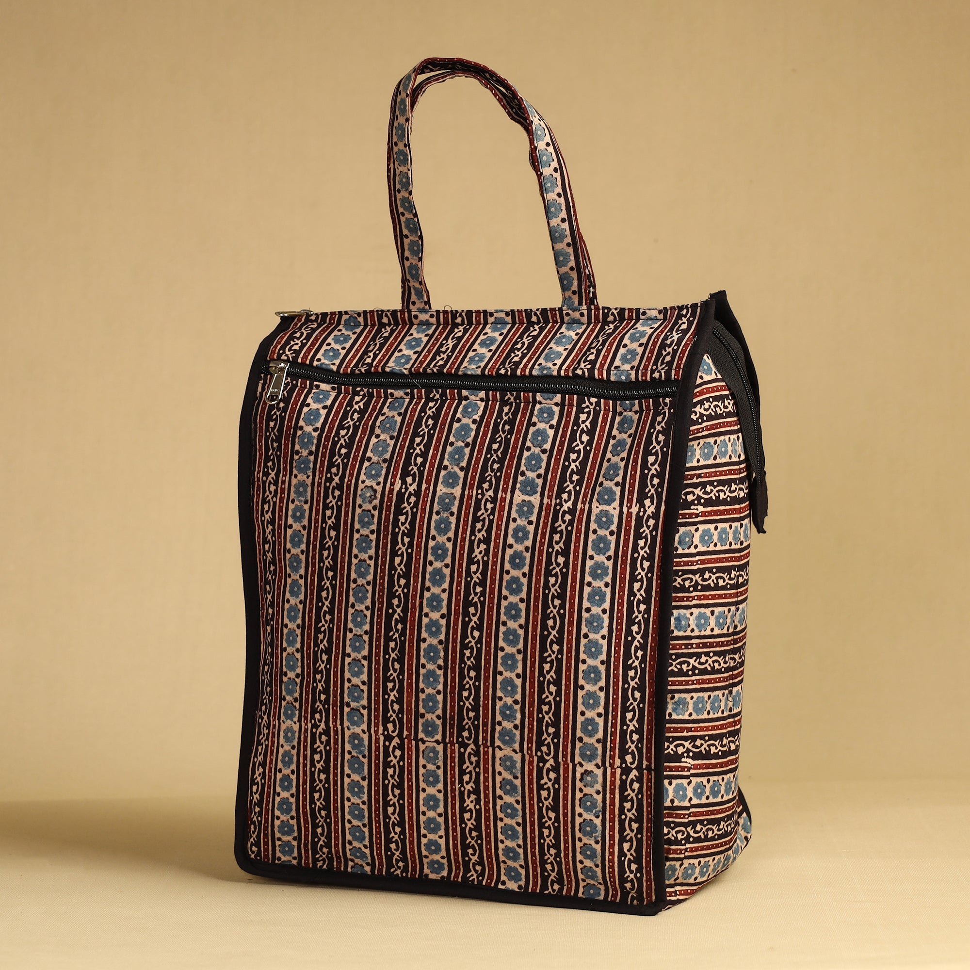 Multicolor Handcrafted Cotton Shopping Bag 21