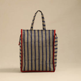 Multicolor Handcrafted Cotton Shopping Hand Bag