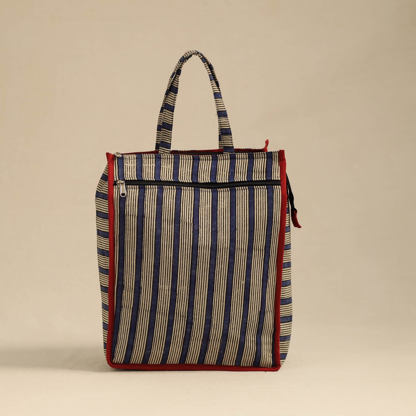 Multicolor Handcrafted Cotton Shopping Hand Bag