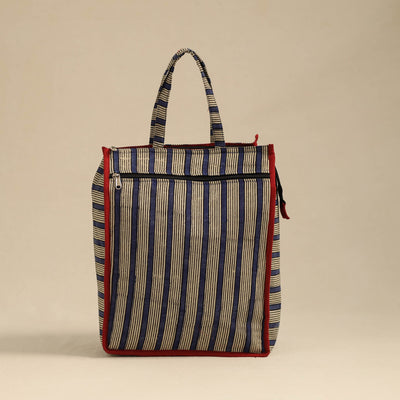 Multicolor Handcrafted Cotton Shopping Hand Bag
