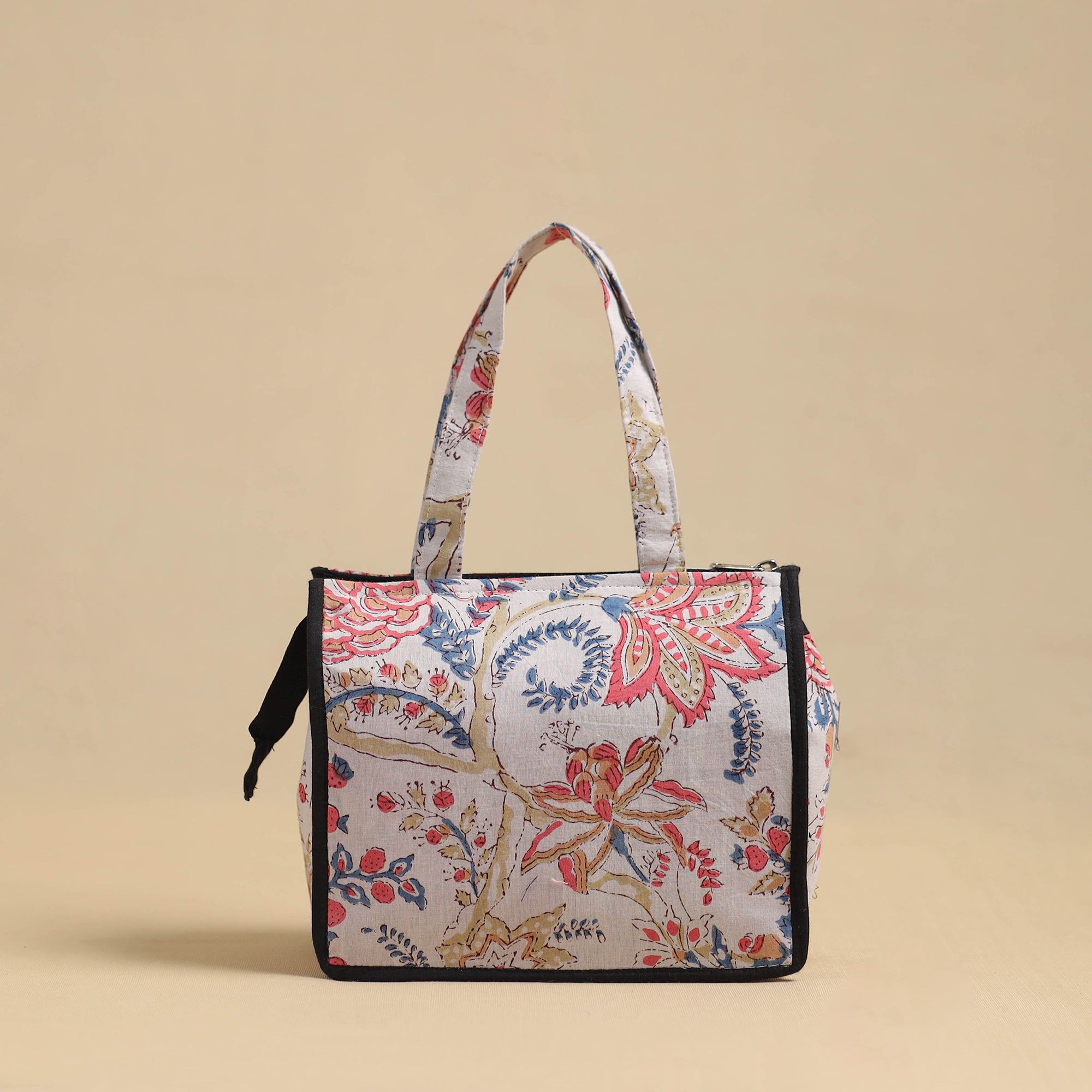 Multicolor Handcrafted Cotton Small Hand Bag