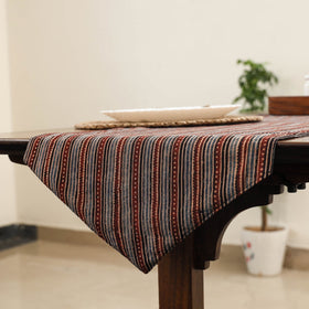 Multicolor Handcrafted Cotton Table Runner