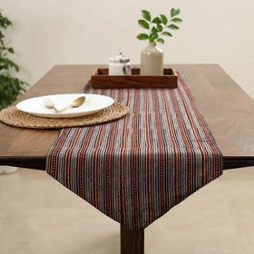Multicolor Handcrafted Cotton Table Runner