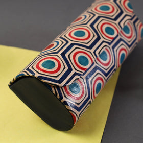 Multicolor Handcrafted Embossed Leather Spectacle Case 19
