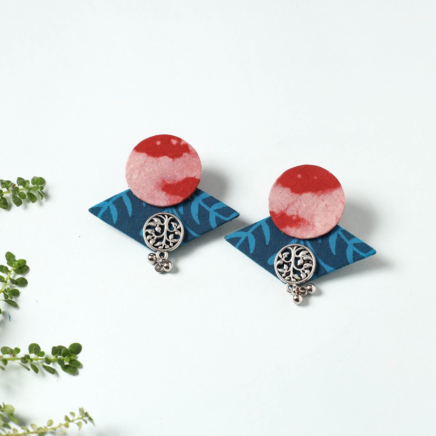  Handcrafted Fabart Earrings by Asalkaar Online at iTokri.com