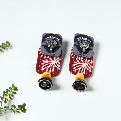  Handcrafted Fabart Earrings by Asalkaar 