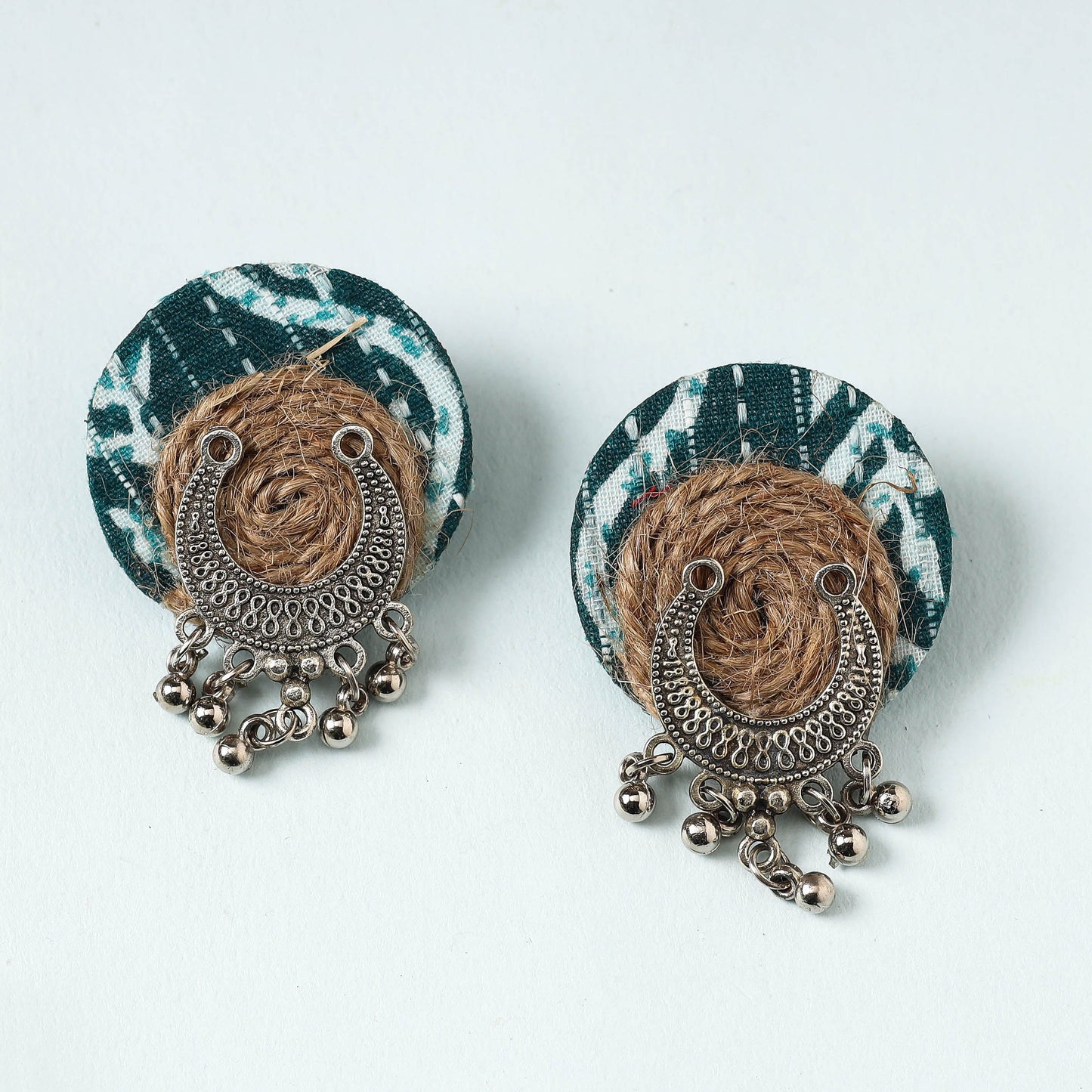  Handcrafted Fabart Earrings by Asalkaar 