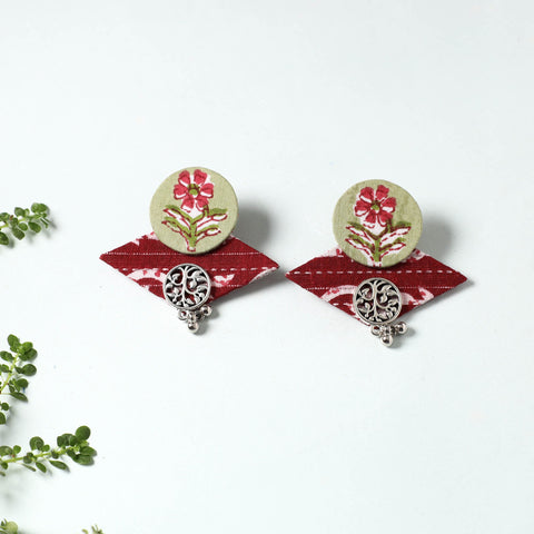 Buy Handcrafted Fabart Earrings by Asalkaar Online at iTokri.com