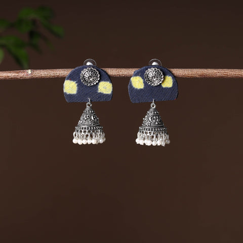  Handcrafted Fabart GS Jhumki Earrings