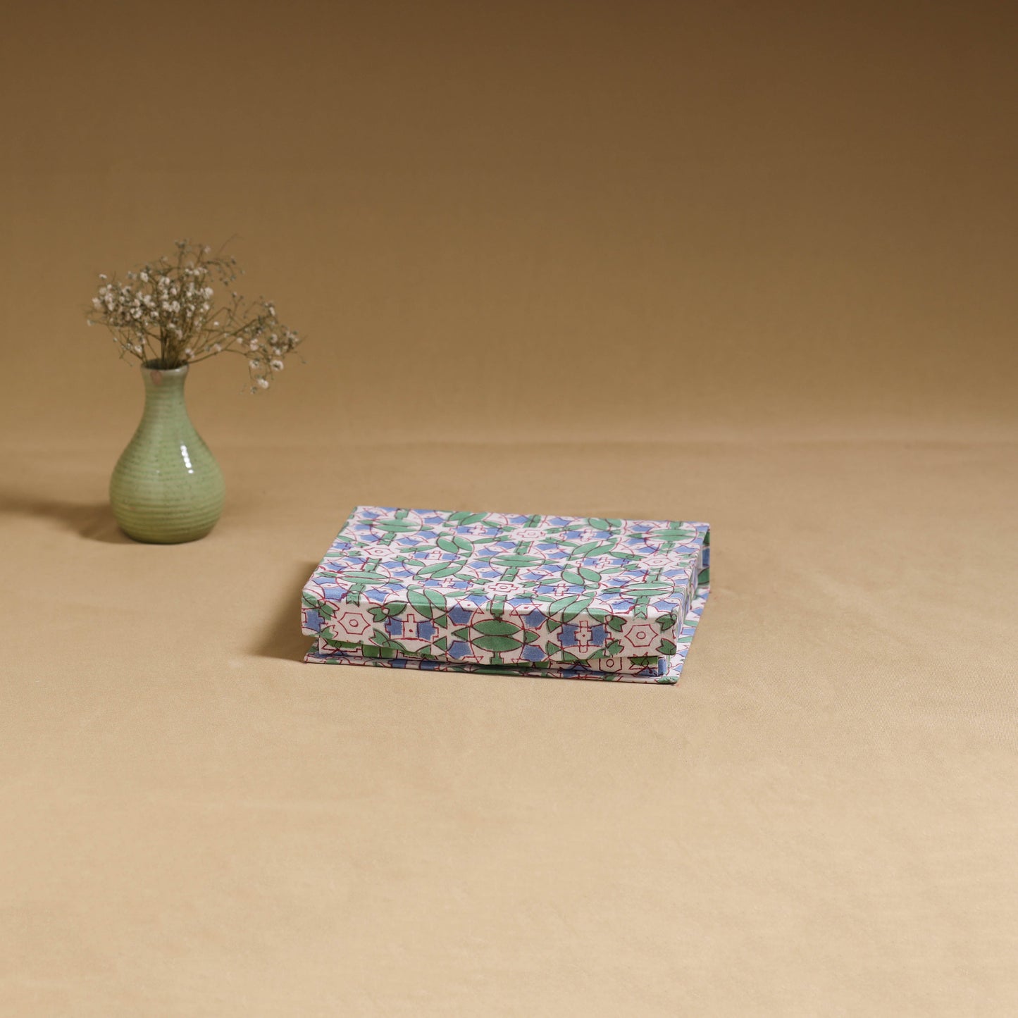 Multicolor - handcrafted floral organizer stationery kit 54