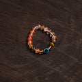 Handcrafted glass stone bracelet 02