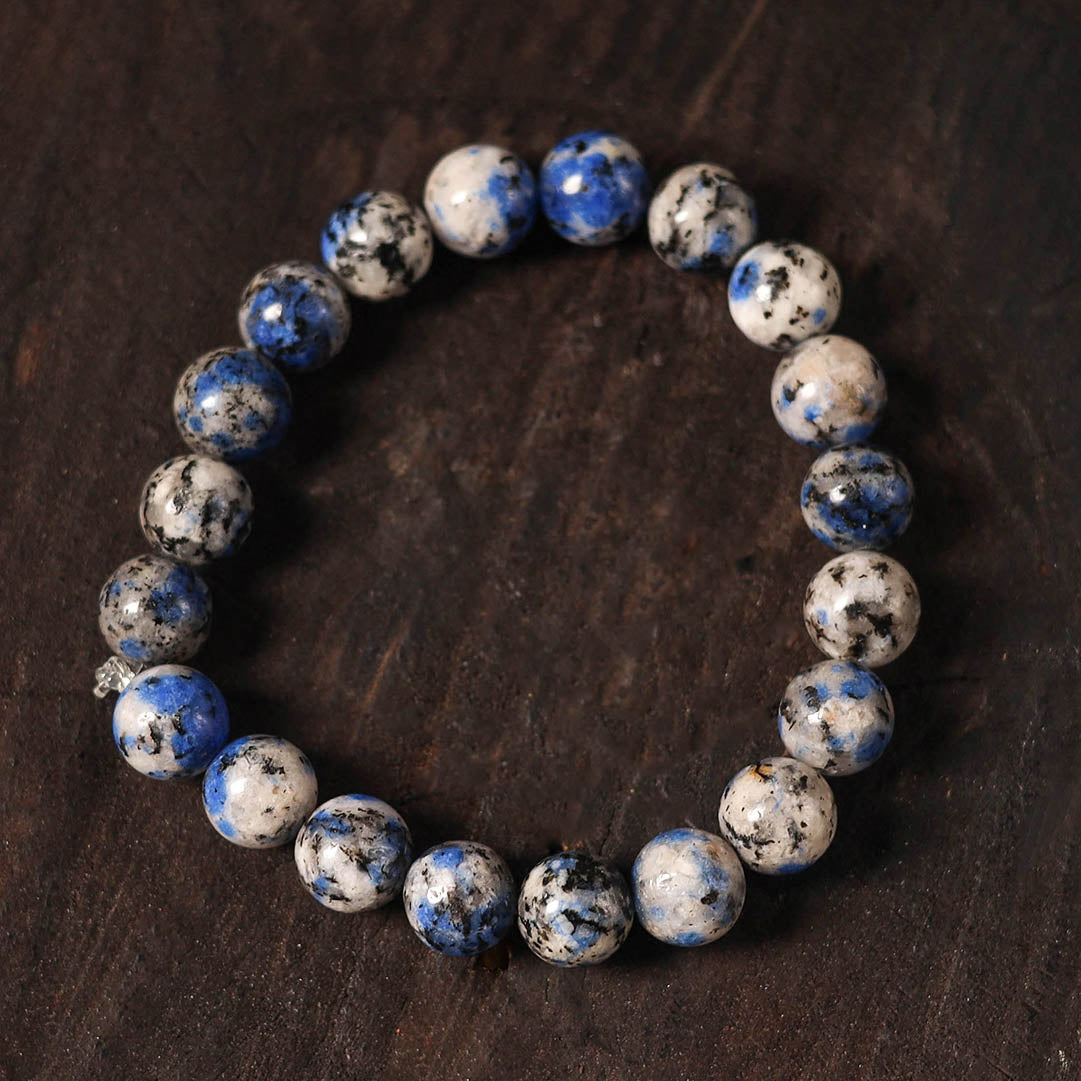 Multicolor - handcrafted glass stone bracelet 04