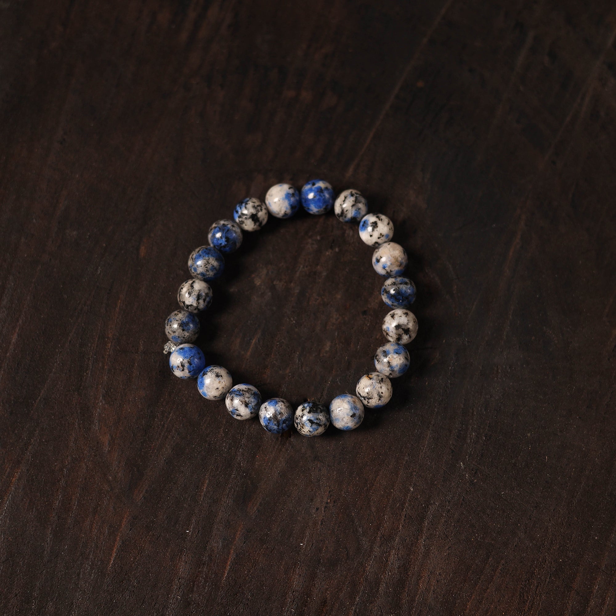 Multicolor - handcrafted glass stone bracelet 04