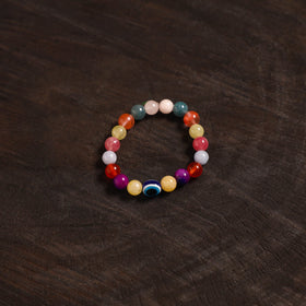 Handcrafted glass stone bracelet 11