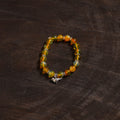 Handcrafted glass stone bracelet 12