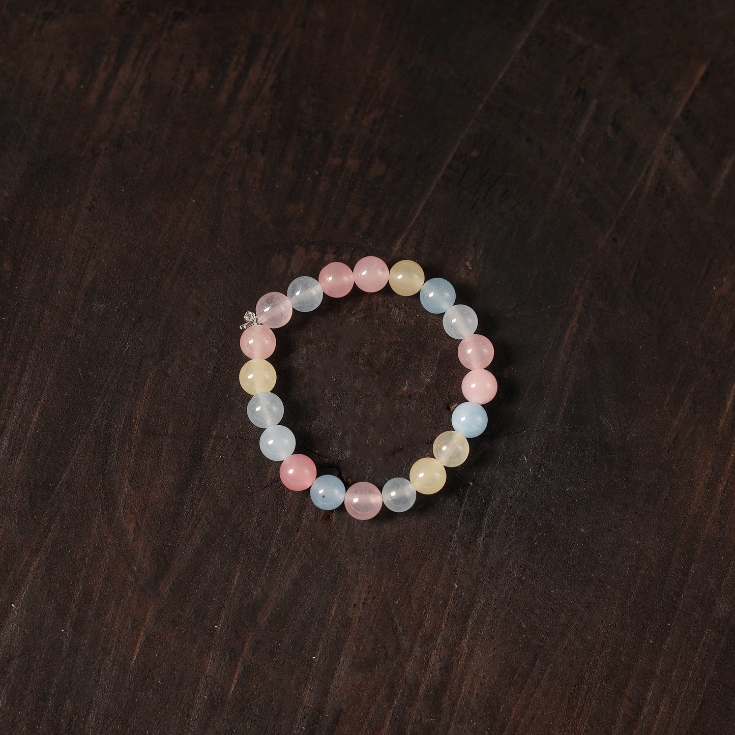 Multicolor Handcrafted Glass Stone Bracelet