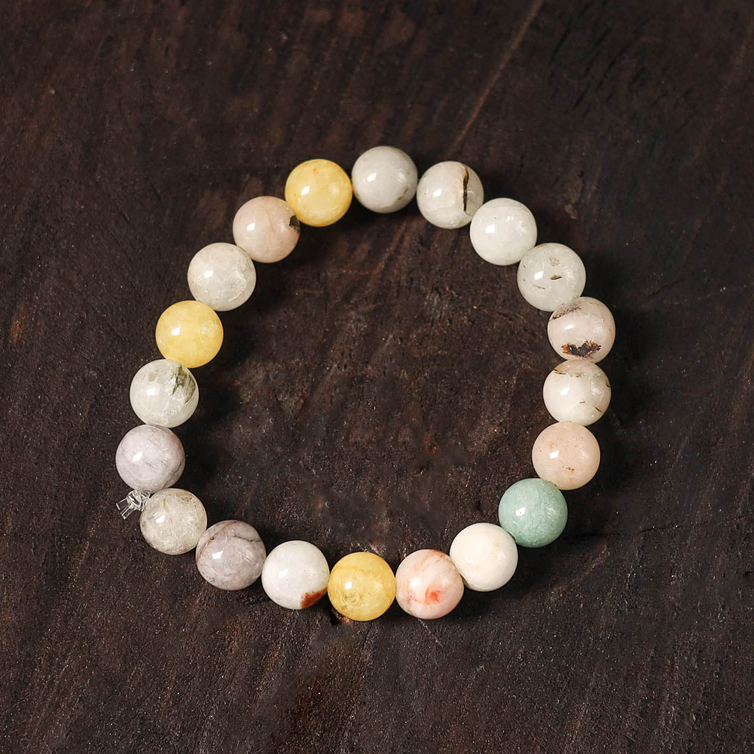 Multicolor Handcrafted Glass Stone Bracelet
