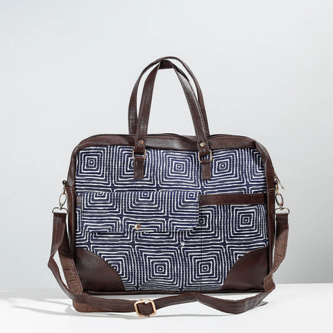  Handcrafted Block Printed Laptop Bag 