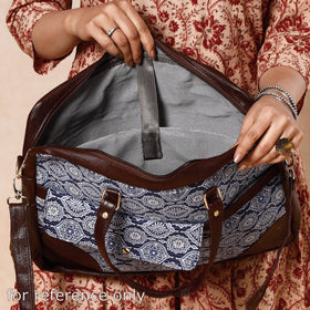  Handcrafted Block Printed Laptop Bag 