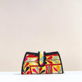 Multicolor Handcrafted Kutch Embroidery Cotton Clutch / Wallet