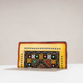 Multicolor Handcrafted Kutch Embroidery Cotton Leather Wallet