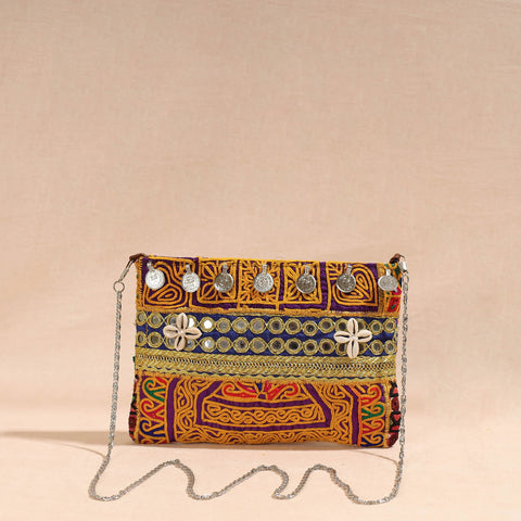 Multicolor - Handcrafted Multicolored Vintage Afghani Sling Bag