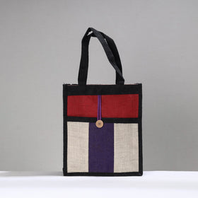 Multicolor Handcrafted Multipurpose Jute Hand Bag