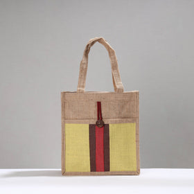 Multicolor Handcrafted Multipurpose Jute Hand Bag