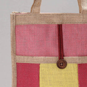 Multicolor Handcrafted Multipurpose Jute Hand Bag