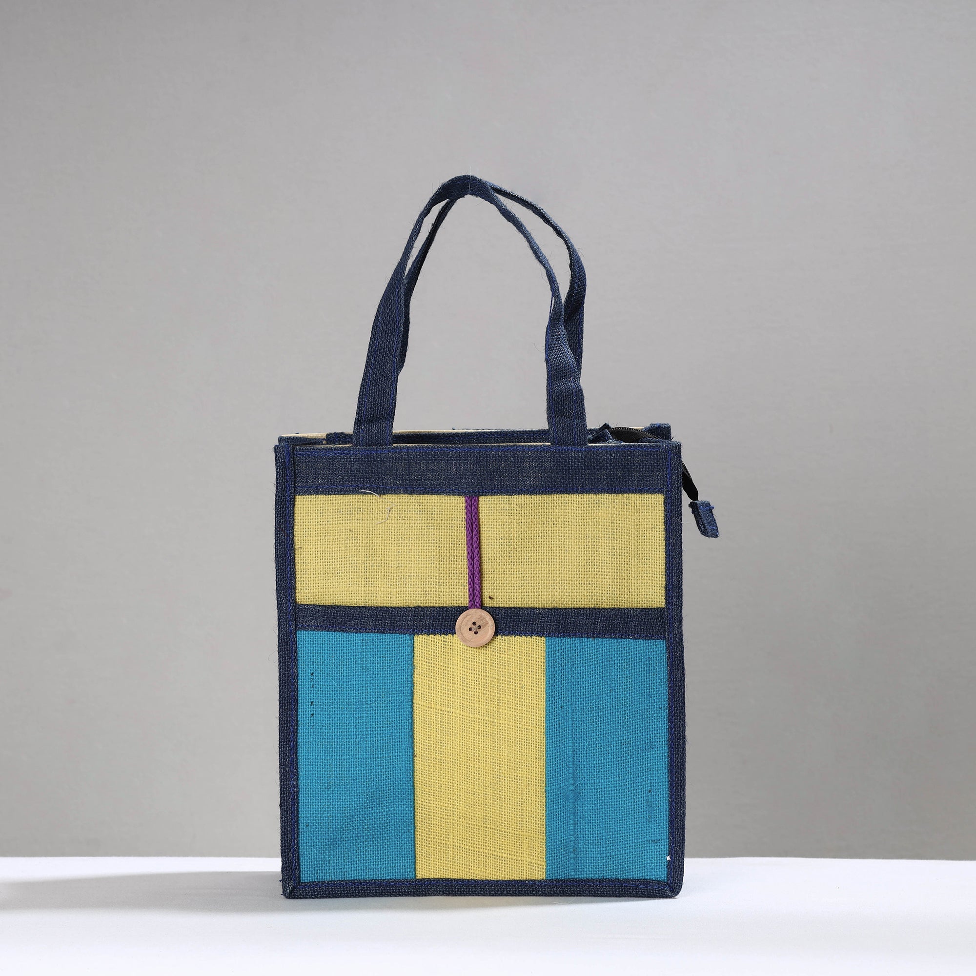 Multicolor Handcrafted Multipurpose Jute Hand Bag