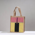 Multicolor Handcrafted Multipurpose Jute Hand Bag