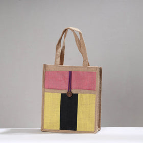 Multicolor Handcrafted Multipurpose Jute Hand Bag
