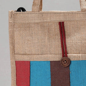 Multicolor Handcrafted Multipurpose Jute Hand Bag