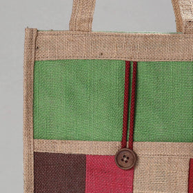 Multicolor Handcrafted Multipurpose Jute Hand Bag