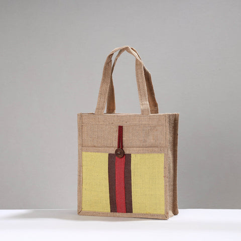 Multicolor Handcrafted Multipurpose Jute Hand Bag