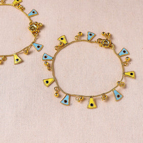 meenakari anklets