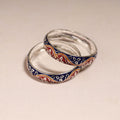 Handcrafted paka meenakari bangles (set of 2) 275