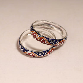 Handcrafted paka meenakari bangles (set of 2) 275