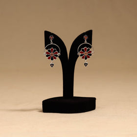 Handcrafted paka meenakari earrings 111