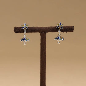 Handcrafted paka meenakari earrings 116