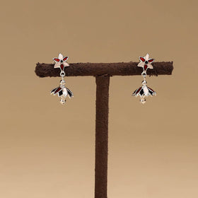 Handcrafted paka meenakari earrings 123