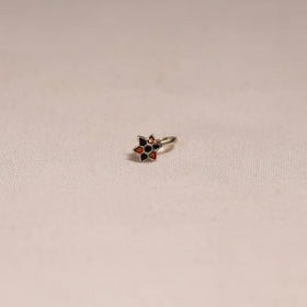 Handcrafted paka meenakari nosepin 145