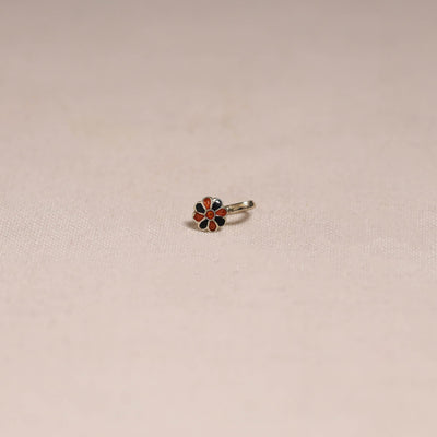 Handcrafted paka meenakari nosepin 149