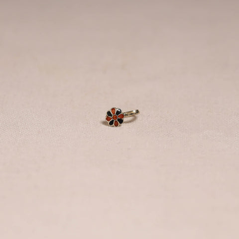 Handcrafted paka meenakari nosepin 149