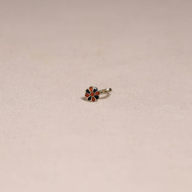 Handcrafted paka meenakari nosepin 149