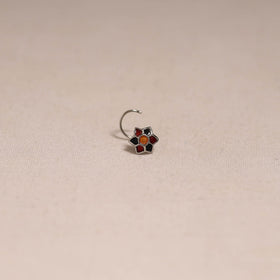 Handcrafted paka meenakari nosepin 170