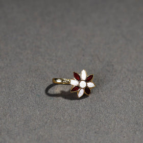  Handcrafted Paka Meenakari Nosepin 