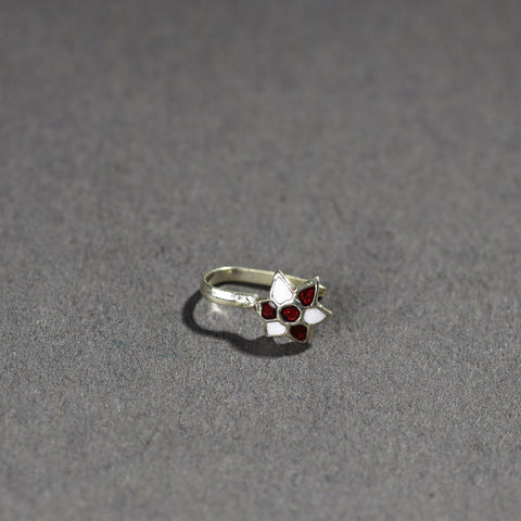  Handcrafted Paka Meenakari Nosepin 